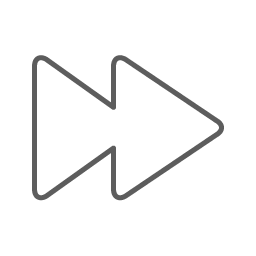 Fast forward arrow indicating quick loan processing